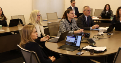 Olga Zykova and the CEB leadership reviewed the Bank’s loan portfolio in Ukraine