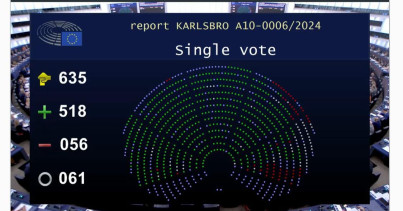 Європарламент підтримав макрофінансову допомогу Україні до 35 млрд євро, яка погашатиметься за рахунок прибутків від заморожених активів рф