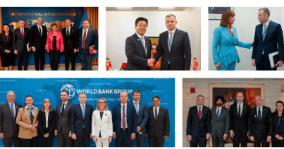 Budget Support, additional recovery and energy resilience assistance. Outcomes of the working visit to the IMF and World Bank Spring Meetings
